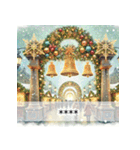 雪と灯りのキラキラクリスマスマーケット（個別スタンプ：26）