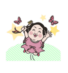 マリコ☆バタフライの前向きなスタンプ（個別スタンプ：17）