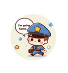 警察官スタンプシリーズ（個別スタンプ：14）