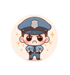 警察官スタンプシリーズ（個別スタンプ：15）