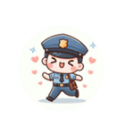 警察官スタンプシリーズ（個別スタンプ：22）