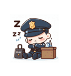 警察官スタンプシリーズ（個別スタンプ：25）