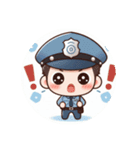 警察官スタンプシリーズ（個別スタンプ：28）