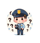 警察官スタンプシリーズ（個別スタンプ：31）