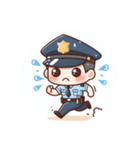 警察官スタンプシリーズ（個別スタンプ：33）