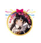 魔女・誕生日おめでとう☆記念日・使える（個別スタンプ：16）