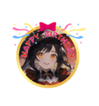 魔女・誕生日おめでとう☆記念日・使える（個別スタンプ：33）