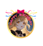 魔女・誕生日おめでとう☆記念日・使える（個別スタンプ：38）