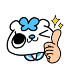 (フォント) 水色モード♪のいんでぃ♪（個別スタンプ：23）