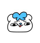 (フォント) 水色モード♪のいんでぃ♪（個別スタンプ：28）