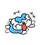 (フォント) 水色モード♪のいんでぃ♪（個別スタンプ：36）