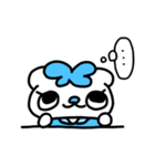 (フォント) 水色モード♪のいんでぃ♪（個別スタンプ：37）