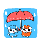 (フォント) 水色モード♪のいんでぃ♪（個別スタンプ：39）