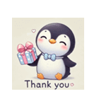 かわいいペンギンスタンプ TM（個別スタンプ：8）
