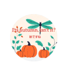 秋のスタンプautumn stamp（個別スタンプ：8）