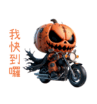 スリラーハロウィン(かぼちゃ怪人)（個別スタンプ：38）