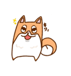 かわいい犬のもんたくん（個別スタンプ：1）