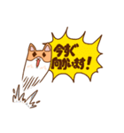 かわいい犬のもんたくん（個別スタンプ：9）