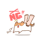 かわいい犬のもんたくん（個別スタンプ：19）