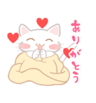 とにかく包まりたい猫1♡敬語もあって便利（個別スタンプ：3）