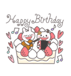 飛び出す♡おめでとう♡お誕生日＆お祝い（個別スタンプ：6）