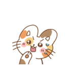 ミケねこかうさぎかv1（個別スタンプ：12）