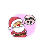 クリスマスサンタさんのスタンプ（個別スタンプ：9）