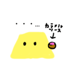 りんごプリンスタンプ（個別スタンプ：3）