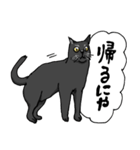 黒猫クロの日常（個別スタンプ：13）