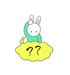 lycopeneうさラビ筆文字No.3（個別スタンプ：6）