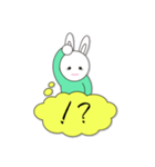 lycopeneうさラビ筆文字No.3（個別スタンプ：8）