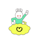 lycopeneうさラビ筆文字No.3（個別スタンプ：17）