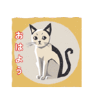 版画シャム猫！(版画Vol.4)（個別スタンプ：9）