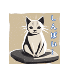 版画シャム猫！(版画Vol.4)（個別スタンプ：25）