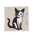 版画シャム猫！(版画Vol.4)（個別スタンプ：27）