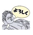 石像くんは動かない（個別スタンプ：11）