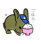 やきうとうさぎさん（個別スタンプ：26）