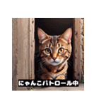 いたずら猫の日常（個別スタンプ：1）