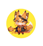 Happy Mini Animal Halloween（個別スタンプ：7）