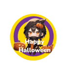 Happy Mini Animal Halloween（個別スタンプ：10）