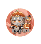 Happy Mini Animal Halloween（個別スタンプ：15）