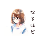 推し活！ふつうの女の子（個別スタンプ：28）