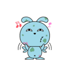 ハロウィンエロ目うさぎ（個別スタンプ：10）
