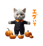 リアル着ぐるみ猫5ハロウィン（個別スタンプ：37）