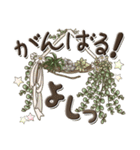 文字と草花『よく使う言葉』（個別スタンプ：23）