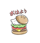 食べもの猫（個別スタンプ：1）