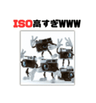 写真部が使うカメラマンスタンプ VOL1 AI（個別スタンプ：3）