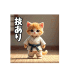 子猫の憧れのヒーロー（個別スタンプ：23）