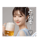 お酒飲んでみな飛ぶぞお姉さん♡毎日使える（個別スタンプ：4）