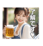 お酒飲んでみな飛ぶぞお姉さん♡毎日使える（個別スタンプ：5）